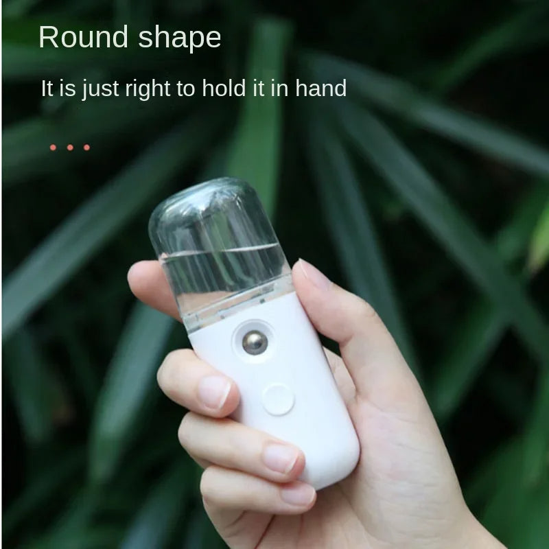 Mini Nano Face Steamer Or Sprayer Rechargeable (random Color)