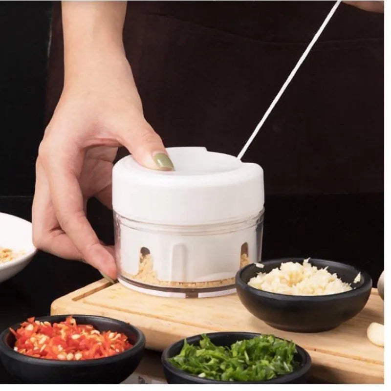 Hand Pulled Garlic Grinder