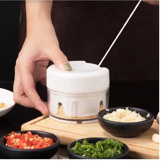 Hand Pulled Garlic Grinder
