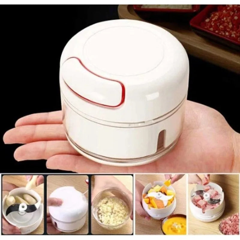 Hand Pulled Garlic Grinder