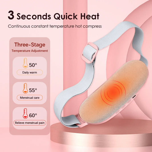 Heating Pad Women Period Pain Cramp Relief Belt