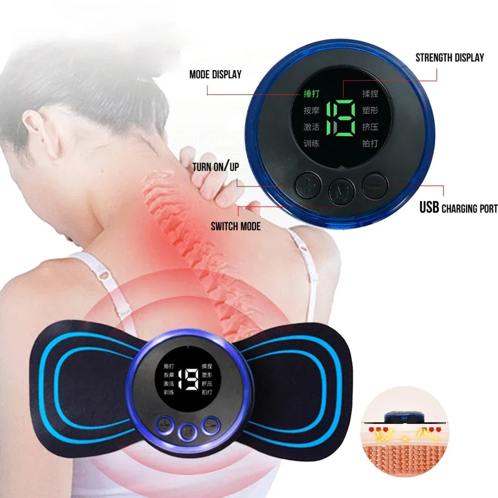 Pain Relief Portable Mini Electric Body Massager