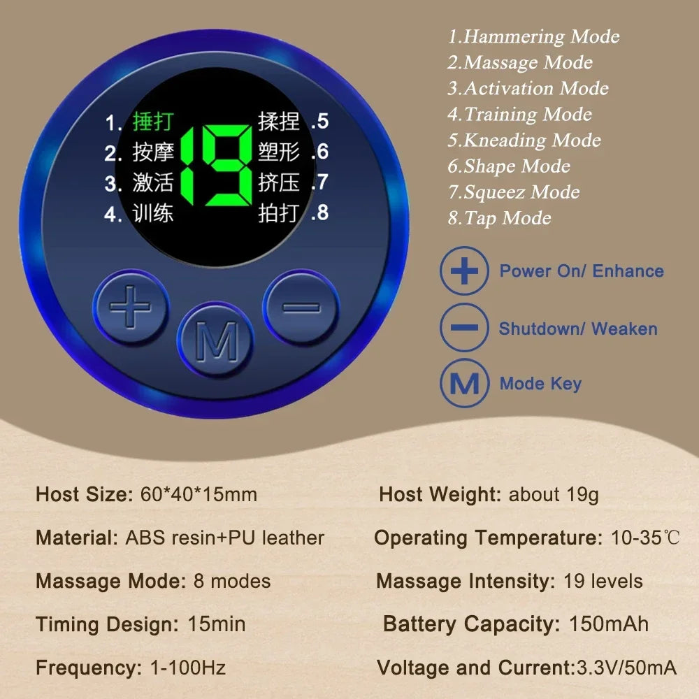 Pain Relief Portable Mini Electric Body Massager