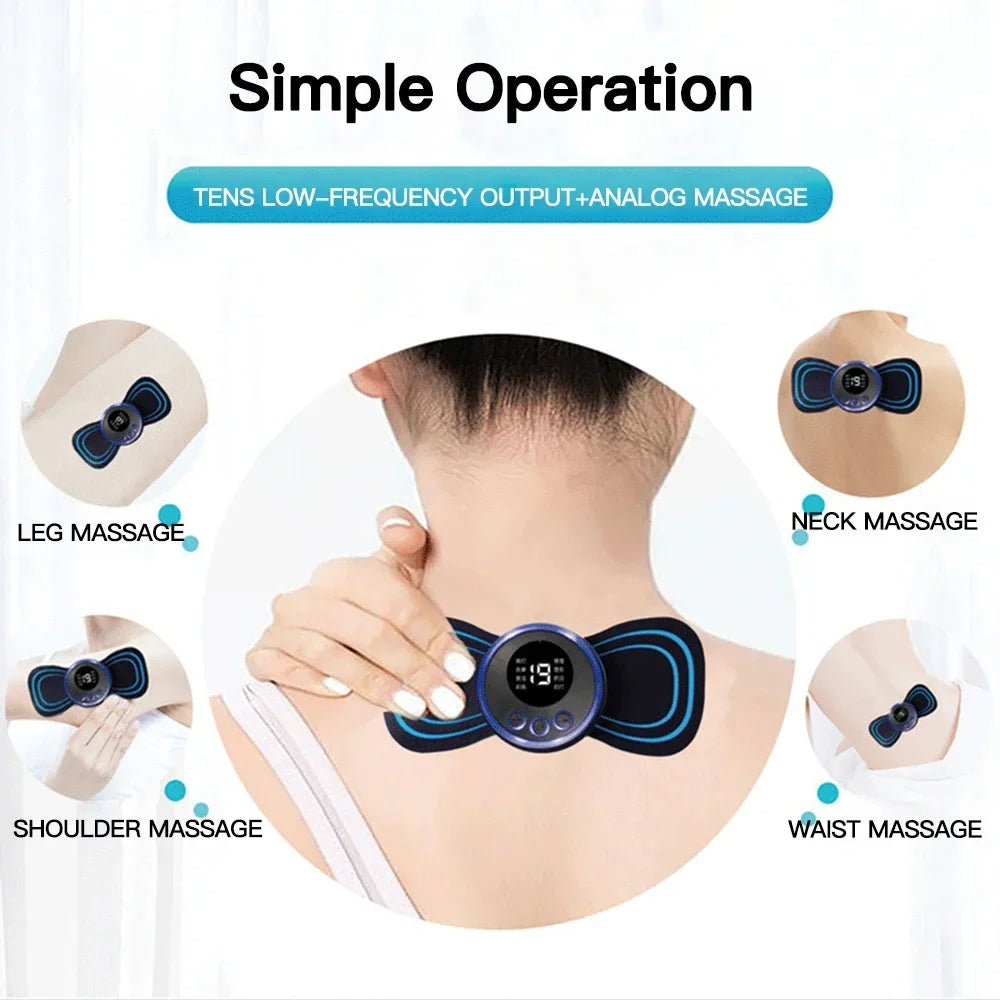 Pain Relief Portable Mini Electric Body Massager