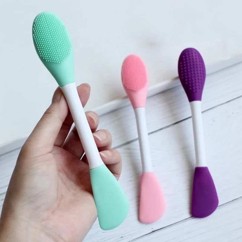 3 in 1 Silicone Face Mask Brush Facial Cleansing Brush
